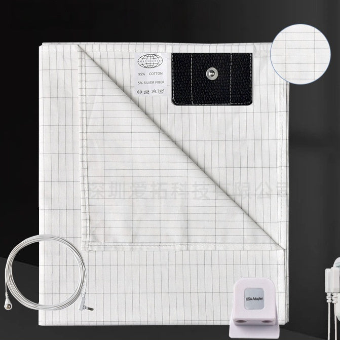 Jordingslaken for fjerning av jordstråling