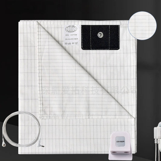 Jordingslaken for fjerning av jordstråling