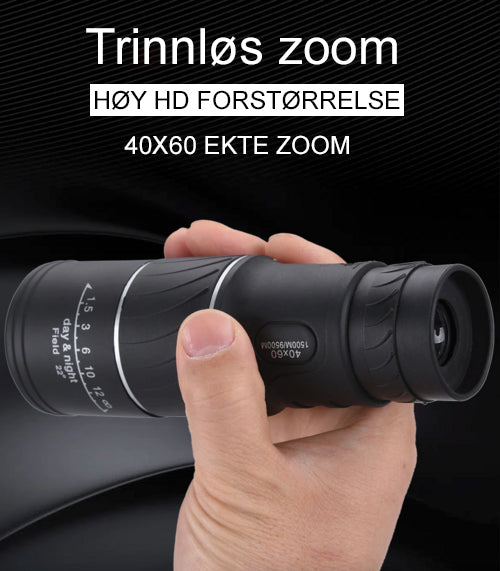 40X60 Monocular Binoculars With Night Vision BAK4 Prism High Power